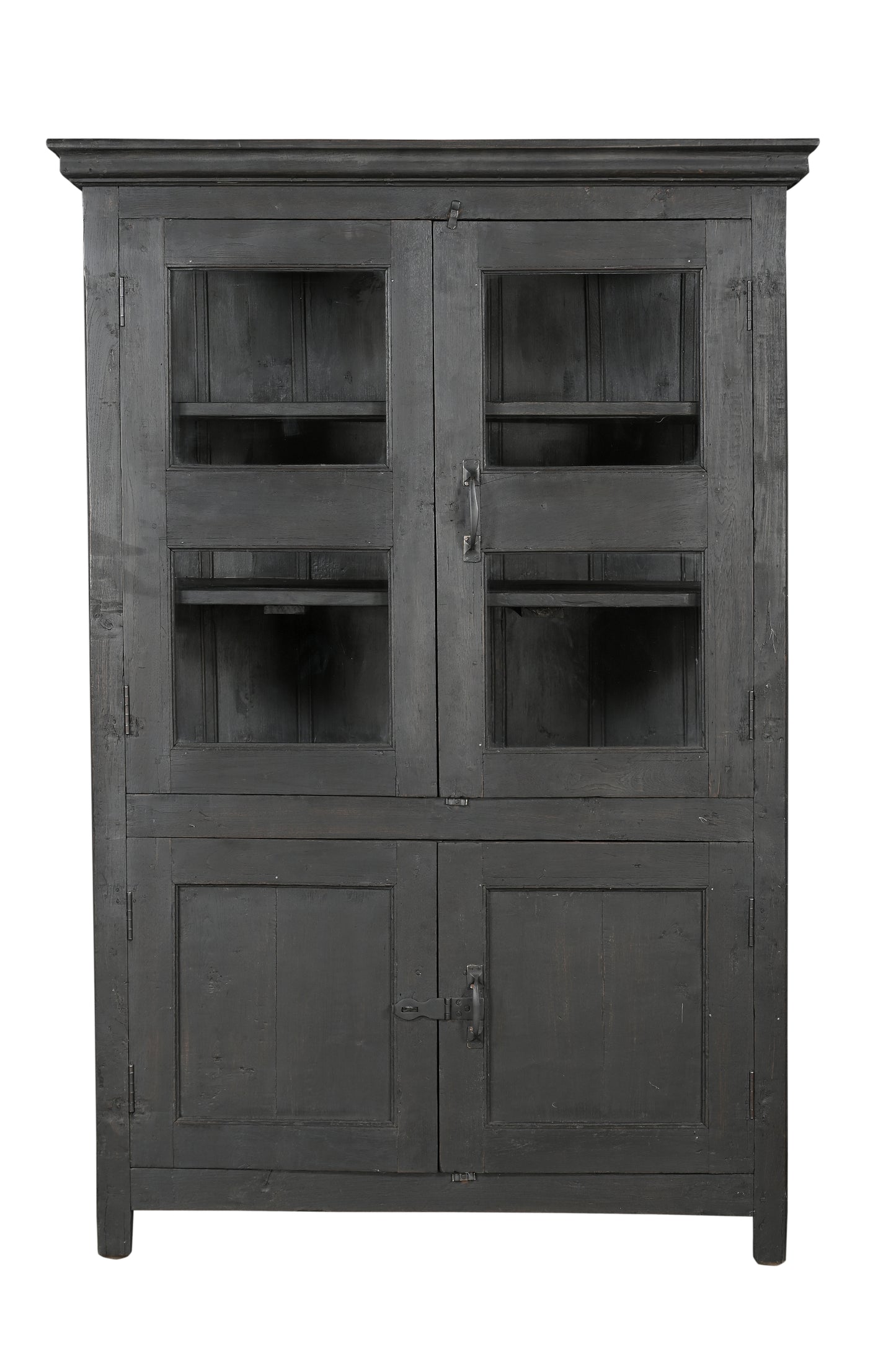 Vintage Teak and Glass Display Cabinet