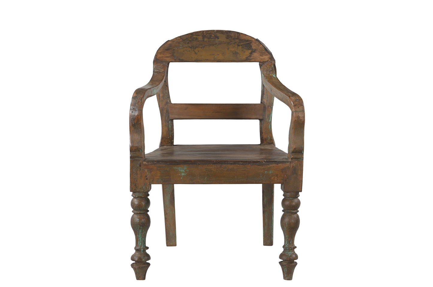 Vintage Teak Wood Arm Chair