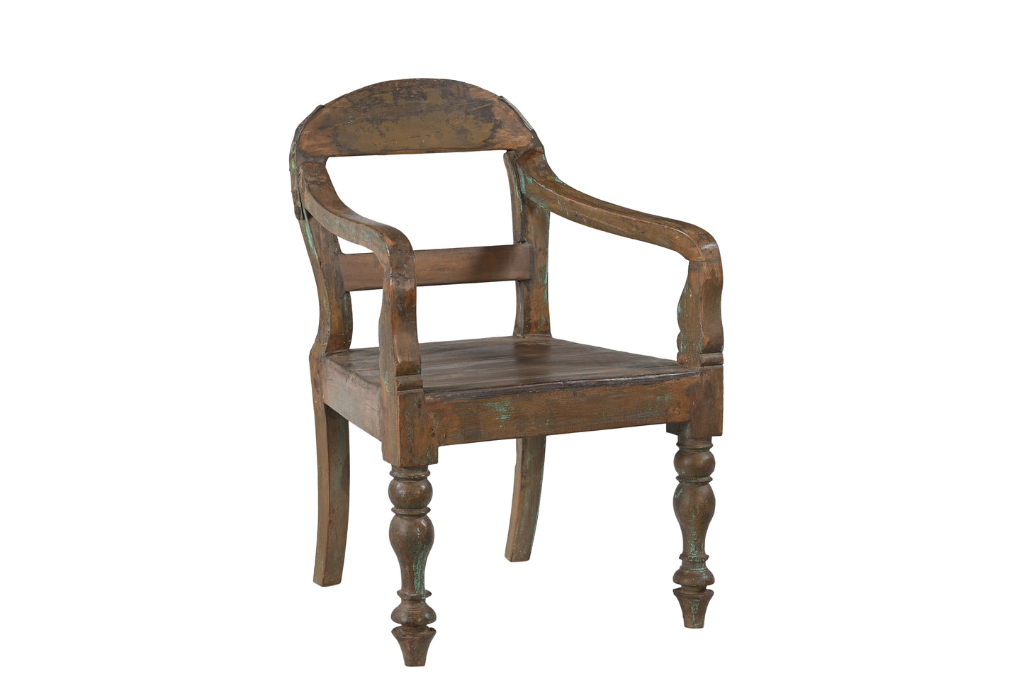 Vintage Teak Wood Arm Chair