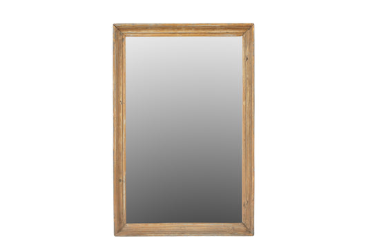 Vintage Teak Wood Mirror