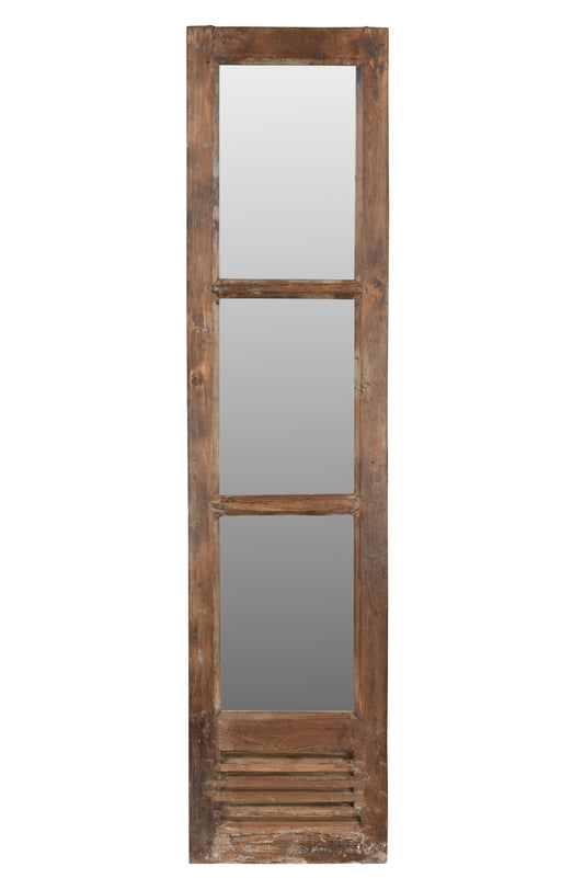 Vintage Teak Wood Mirror