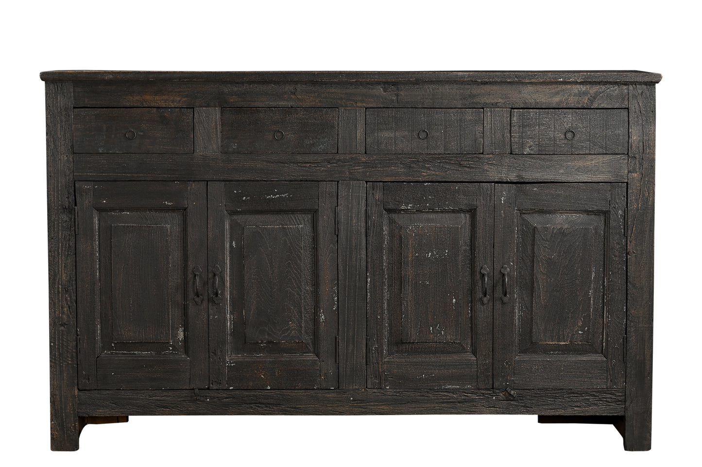 Recycled Wood 4 Drawer SideBoard