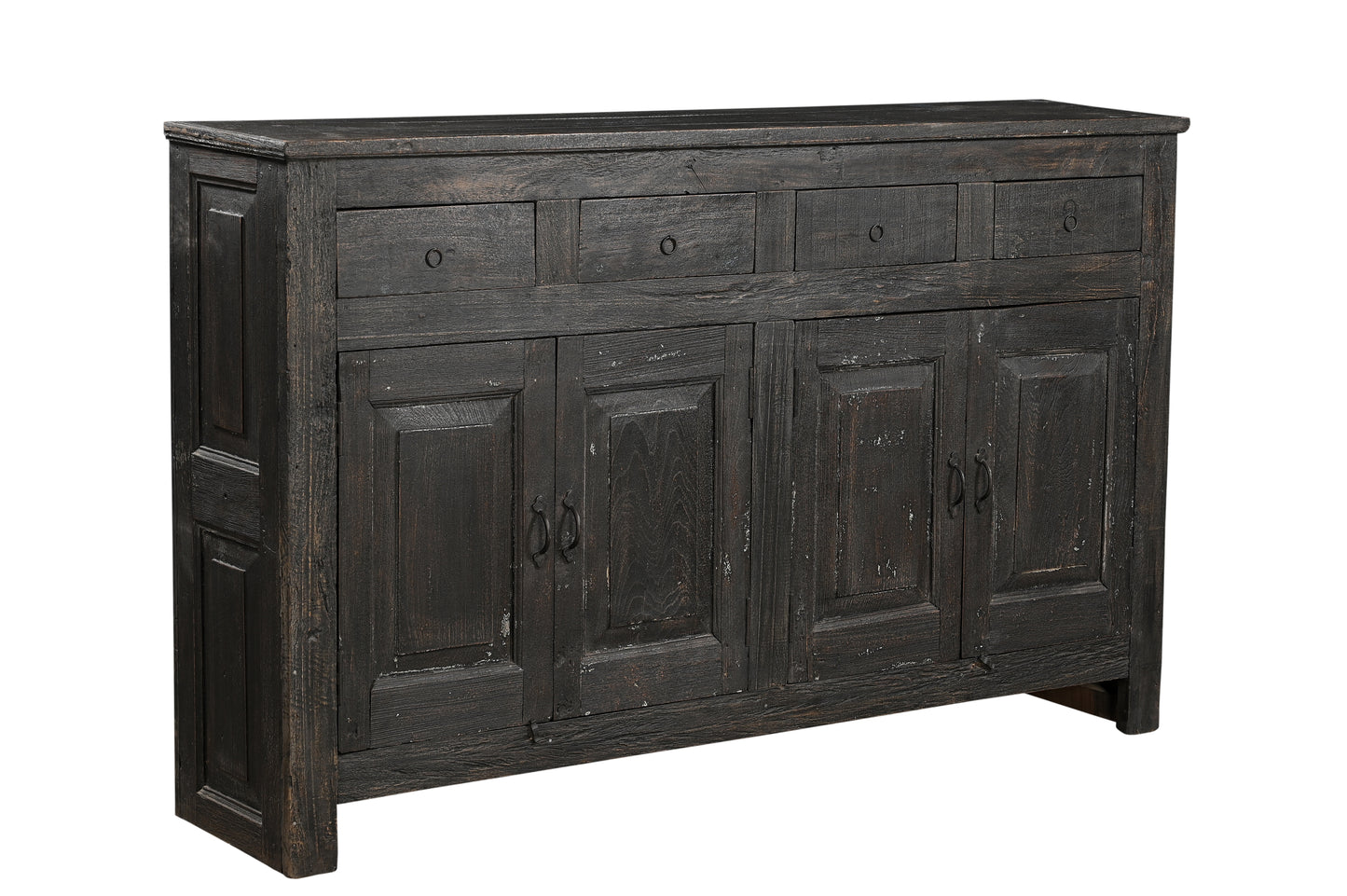 Recycled Wood 4 Drawer SideBoard