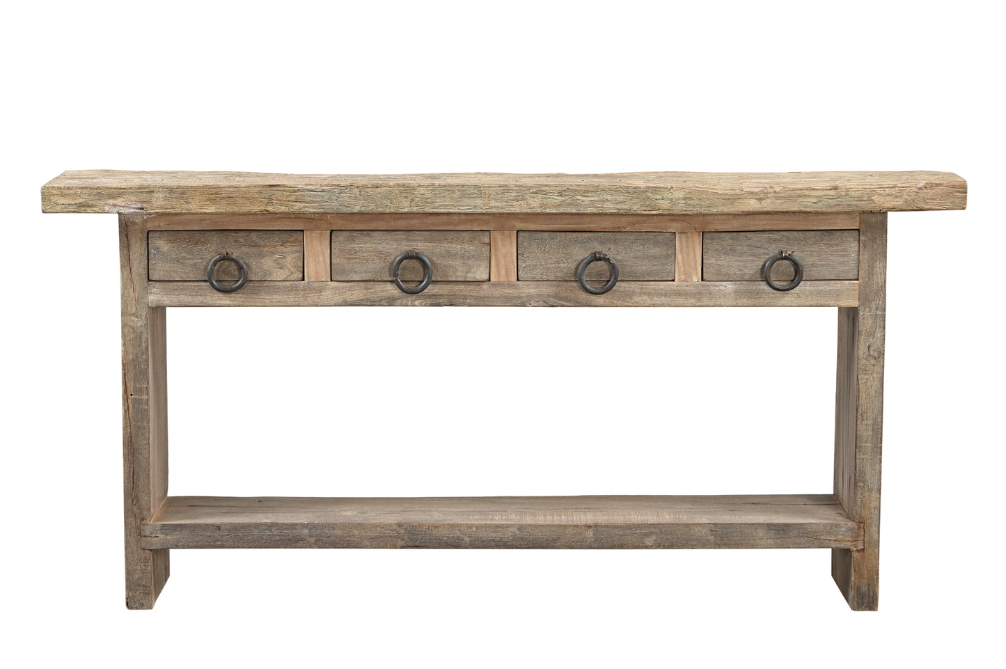 Recycled Wood Console Table