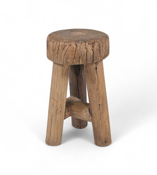 Recycled Wood Side Table